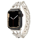 バタフライメタルダイヤモンドウォッチバンド、Apple Watch Series 8&7 45mm用、Apple Watch Series 8&7 41mm用