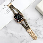 LOVE レザー チェーン 時計バンド、Apple Watch Series 8&7 45mm 用、Apple Watch Series 8&7 41mm 用