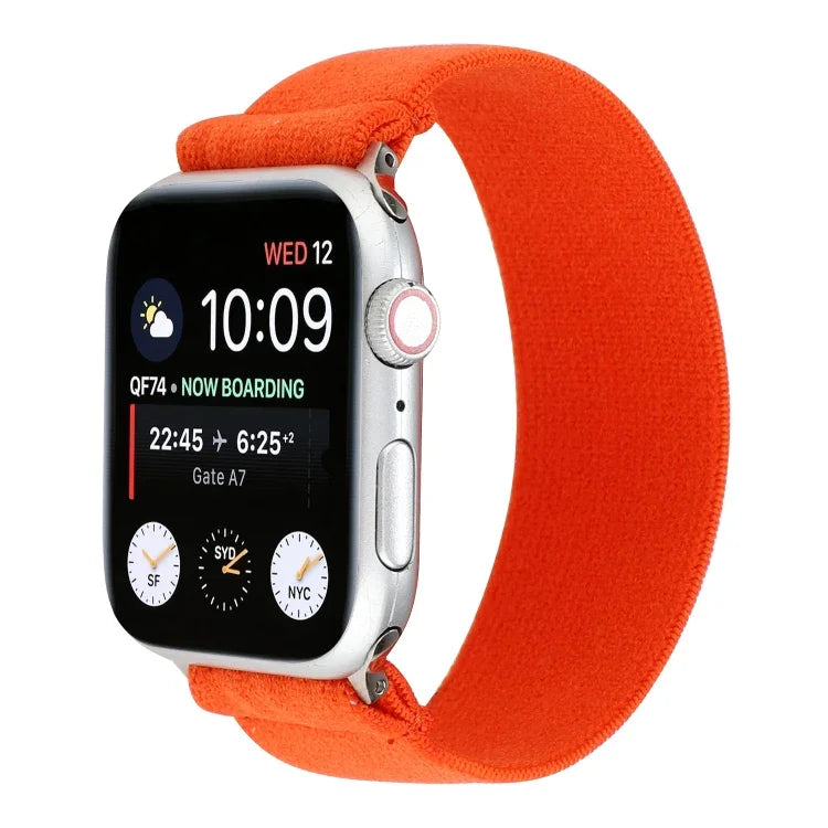 伸縮性ナイロン編みウォッチバンド、Apple Watch Series 8&7 45mm用、Apple Watch Series 8&7 41mm用
