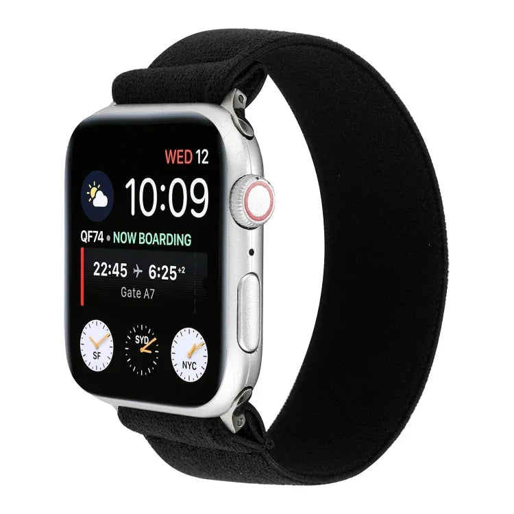 伸縮性ナイロン編みウォッチバンド、Apple Watch Series 8&7 45mm用、Apple Watch Series 8&7 41mm用
