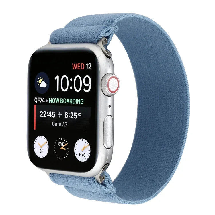 伸縮性ナイロン編みウォッチバンド、Apple Watch Series 8&7 45mm用、Apple Watch Series 8&7 41mm用