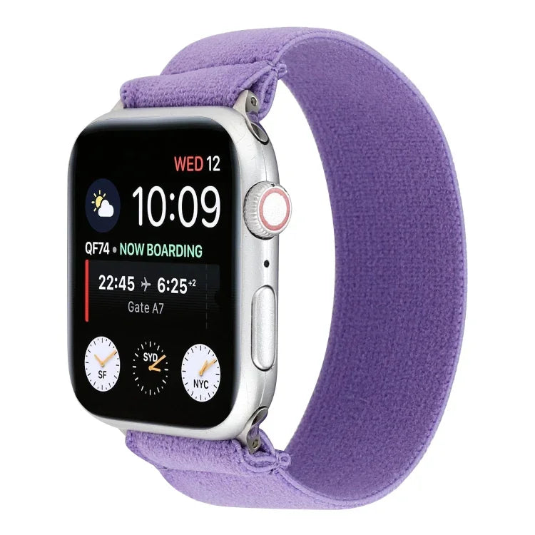 伸縮性ナイロン編みウォッチバンド、Apple Watch Series 8&7 45mm用、Apple Watch Series 8&7 41mm用