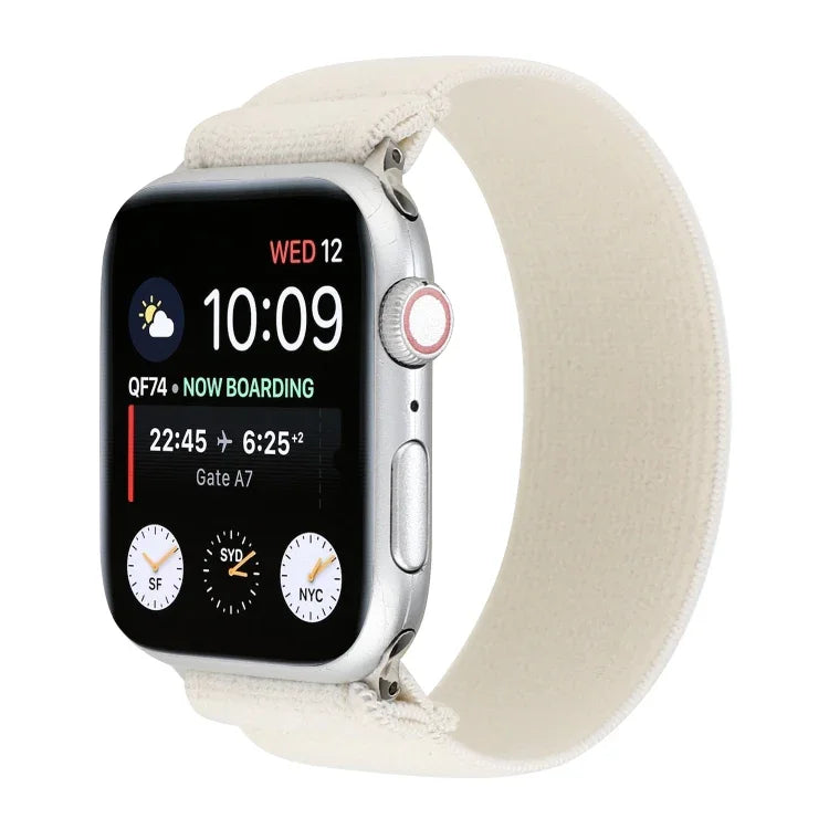 伸縮性ナイロン編みウォッチバンド、Apple Watch Series 8&7 45mm用、Apple Watch Series 8&7 41mm用