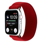 伸縮性ナイロン編みウォッチバンド、Apple Watch Series 8&7 45mm用、Apple Watch Series 8&7 41mm用