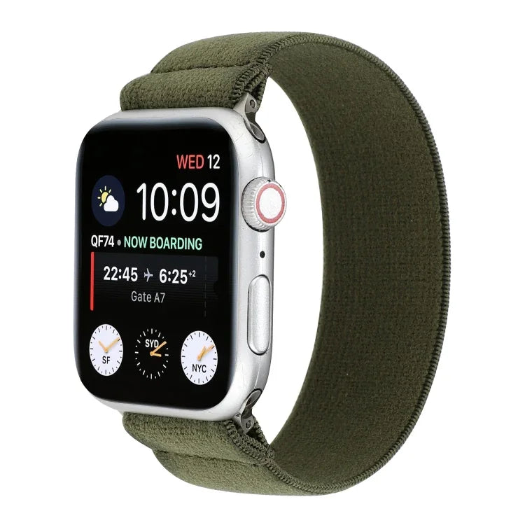 伸縮性ナイロン編みウォッチバンド、Apple Watch Series 8&7 45mm用、Apple Watch Series 8&7 41mm用