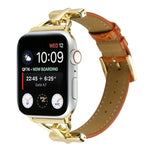 Dバックル クロコダイル 本革 時計バンド、Apple Watch Series 8&7 45mm 用、Apple Watch Series 8&7 41mm 用