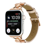 Dバックル クロコダイル 本革 時計バンド、Apple Watch Series 8&7 45mm 用、Apple Watch Series 8&7 41mm 用