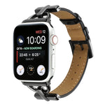Dバックル クロコダイル 本革 時計バンド、Apple Watch Series 8&7 45mm 用、Apple Watch Series 8&7 41mm 用