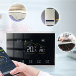 BHT-8000RF-VA- GBCW ワイヤレススマートLEDスクリーンサーモスタット WiFi付き, 仕様: 電気 / ボイラー加熱, 電気加熱, 電気ボイラー加熱, ボイラー加熱, 水加熱, 水力発電加熱, 水ボイラー加熱