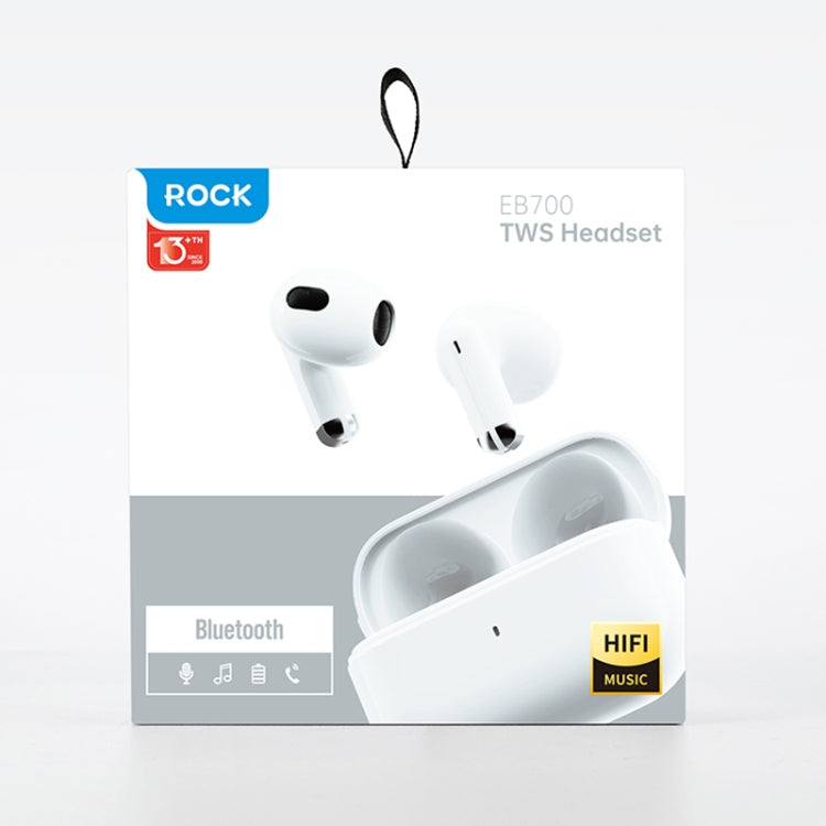ROCK EB700 TWS Bluetooth 5.3 HIFIミュージックイヤホン、EB700