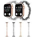 フラワーブレスレット メタル 時計バンド、Apple Watch Series 8&7 45mm 用、Apple Watch Series 8&7 41mm 用