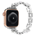 フラワーブレスレット メタル 時計バンド、Apple Watch Series 8&7 45mm 用、Apple Watch Series 8&7 41mm 用