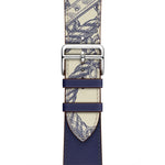 シルクスクリーン柄レザーウォッチバンド Apple Watch シリーズ7 41mm / 6 & SE & 5 & 4 40mm / 3 & 2 & 1 38mm用、Apple Watch シリーズ8&7 41mm / SE 2&6&SE&5&4 40mm / 3&2&1 38mm用