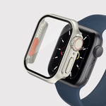 着脱式ボタン付きフィルムPCウォッチケース、Apple Watch Series 9 / 8 / 7 41mm用、Apple Watch Series SE 2025 / SE 2 / 6 / SE / 5 / 4 40mm用、Apple Watch SE 2025 / SE 2 / 6 / SE / 5 / 4 40mm用