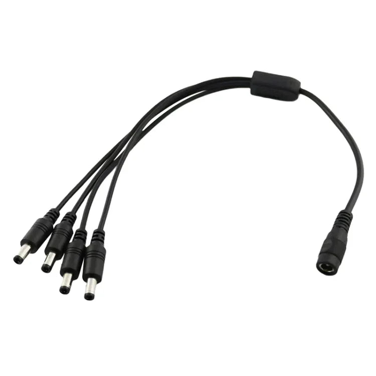 DCメスからDCオス電源接続延長ケーブル、0.37m 4-in-1、0.42m 8-in-1、0.37m 6-in-1、0.37m 3-in-1、0.5m 16-in-1