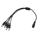 DC Female to DC Male Power Connection Extension Cable, 0.37m 4 in 1, 0.42m 8 in 1, 0.37m 2 in 1, 0.37m 6 in 1, 0.37m 3 in 1, 0.5m 16 in 1