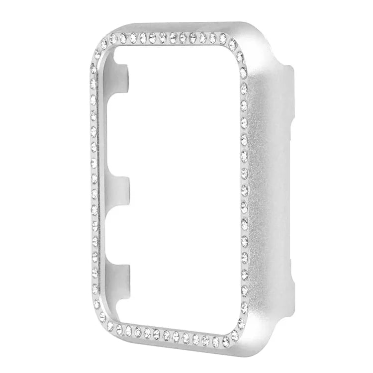 アルミ合金ダイヤモンドウォッチ保護ケース、Apple Watch Series 9 / 8 / 7 45mm用、Apple Watch Series SE 2025&SE 2&6&SE&5&4 44mm用、Apple Watch Series 3&2&1 42mm用、Apple Watch Series 9 / 8 / 7 41mm用