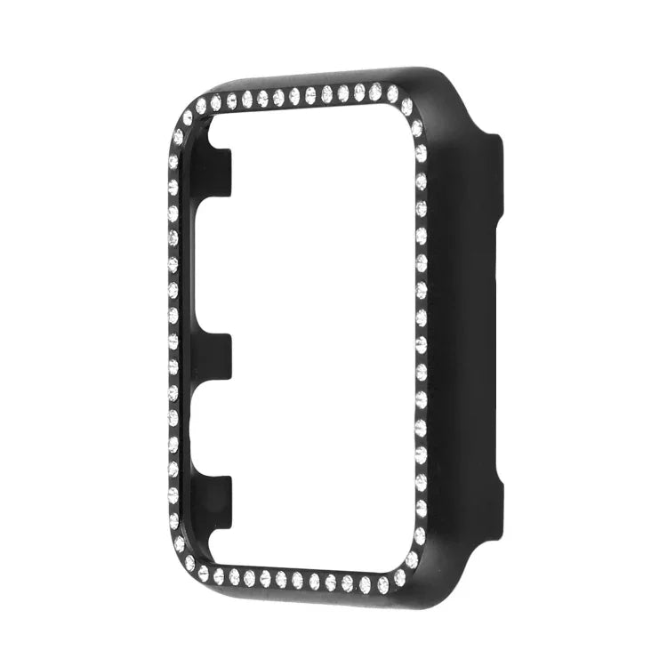 アルミ合金ダイヤモンドウォッチ保護ケース、Apple Watch Series 9 / 8 / 7 45mm用、Apple Watch Series SE 2025&SE 2&6&SE&5&4 44mm用、Apple Watch Series 3&2&1 42mm用、Apple Watch Series 9 / 8 / 7 41mm用
