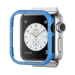 アルミ合金ダイヤモンドウォッチ保護ケース、Apple Watch Series 9 / 8 / 7 45mm用、Apple Watch Series SE 2025&SE 2&6&SE&5&4 44mm用、Apple Watch Series 3&2&1 42mm用、Apple Watch Series 9 / 8 / 7 41mm用