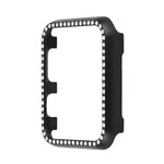アルミ合金ダイヤモンドウォッチ保護ケース、Apple Watch Series 9 / 8 / 7 45mm用、Apple Watch Series SE 2025&SE 2&6&SE&5&4 44mm用、Apple Watch Series 3&2&1 42mm用、Apple Watch Series 9 / 8 / 7 41mm用