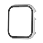 メタルフレーム＋強化ガラス プロテクターケース、Apple Watch Series 9 / 8 / 7 45mm 用、Apple Watch Series SE 2025＆SE2＆6＆SE＆5＆4 44mm 用、Apple Watch Series 3＆2＆1 42mm 用、Apple Watch Series 9 / 8 / 7 41mm 用