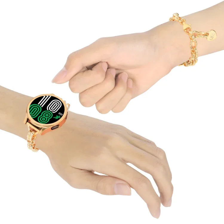 Universal Metal Chain Watch Band, 20mm, 22mm