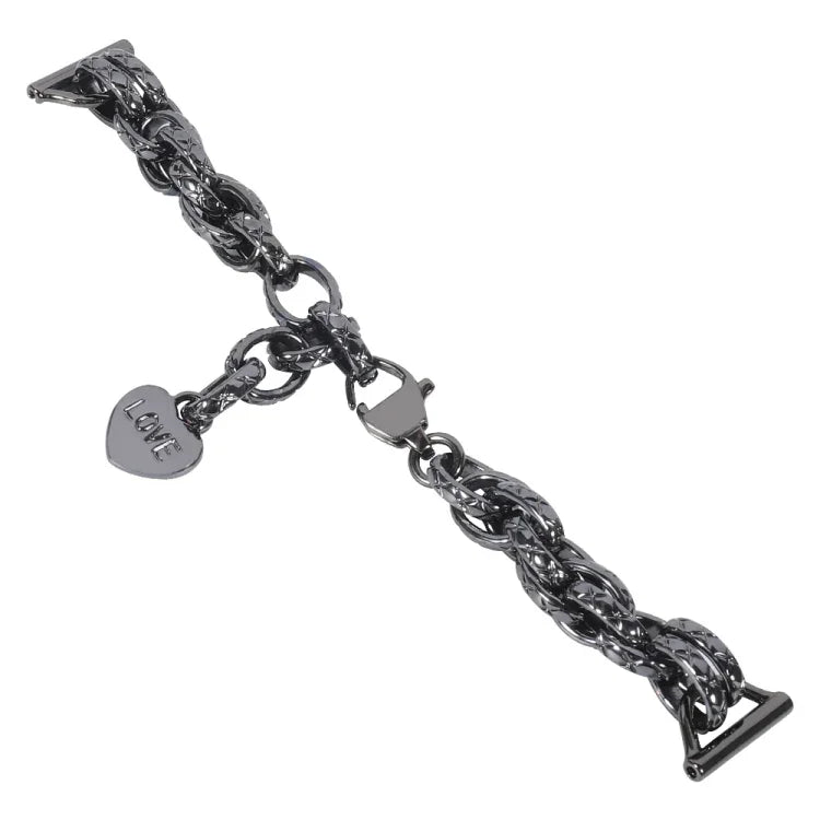 Universal Metal Chain Watch Band, 20mm, 22mm