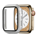 耐衝撃PC＋強化ガラスウォッチ保護ケース、Apple Watch シリーズ9 / 8 / 7 41mm用、Apple Watch シリーズ9 / 8 / 7 45mm用