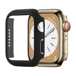 耐衝撃PC＋強化ガラスウォッチ保護ケース、Apple Watch シリーズ9 / 8 / 7 41mm用、Apple Watch シリーズ9 / 8 / 7 45mm用