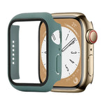 耐衝撃PC＋強化ガラスウォッチ保護ケース、Apple Watch シリーズ9 / 8 / 7 41mm用、Apple Watch シリーズ9 / 8 / 7 45mm用