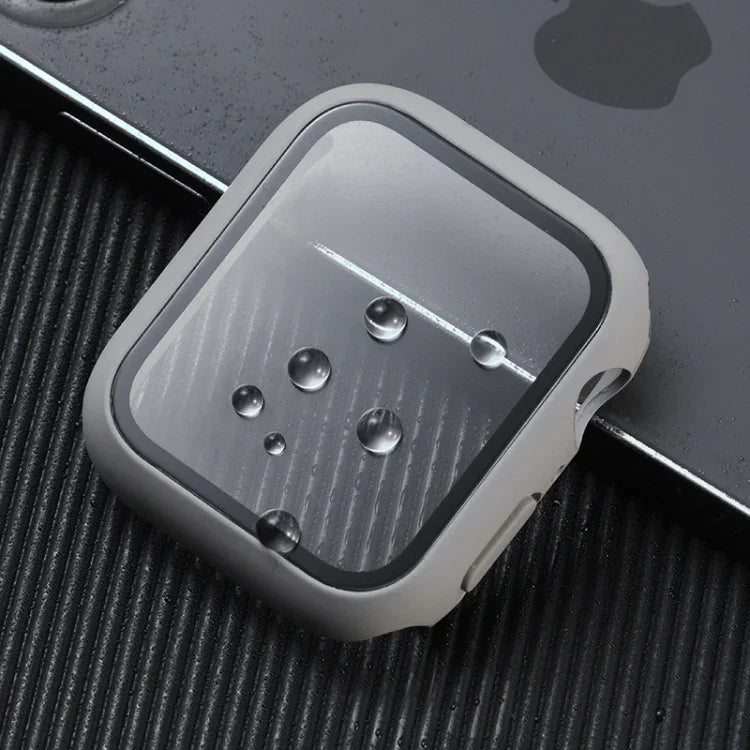 耐衝撃PC＋強化ガラスウォッチ保護ケース、Apple Watch シリーズ9 / 8 / 7 41mm用、Apple Watch シリーズ9 / 8 / 7 45mm用