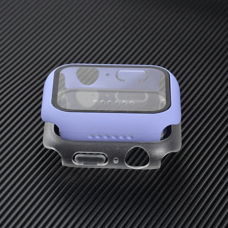 耐衝撃PC＋強化ガラスウォッチ保護ケース、Apple Watch シリーズ9 / 8 / 7 41mm用、Apple Watch シリーズ9 / 8 / 7 45mm用