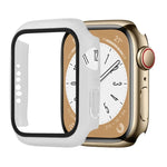 耐衝撃PC＋強化ガラスウォッチ保護ケース、Apple Watch シリーズ9 / 8 / 7 41mm用、Apple Watch シリーズ9 / 8 / 7 45mm用