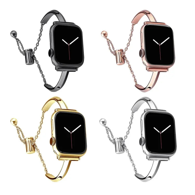 ステンレススチール ブレスレットウォッチバンド、Apple Watch Ultra 49mm / シリーズ 8&7 45mm / SE 2&6&SE&5&4 44mm / 3&2&1 42mm 用、Apple Watch シリーズ 8&7 41mm / SE 2&6&SE&5&4 40mm / 3&2&1 38mm 用