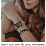 ステンレススチール ブレスレットウォッチバンド、Apple Watch Ultra 49mm / シリーズ 8&7 45mm / SE 2&6&SE&5&4 44mm / 3&2&1 42mm 用、Apple Watch シリーズ 8&7 41mm / SE 2&6&SE&5&4 40mm / 3&2&1 38mm 用