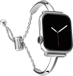 ステンレススチール ブレスレットウォッチバンド、Apple Watch Ultra 49mm / シリーズ 8&7 45mm / SE 2&6&SE&5&4 44mm / 3&2&1 42mm 用、Apple Watch シリーズ 8&7 41mm / SE 2&6&SE&5&4 40mm / 3&2&1 38mm 用
