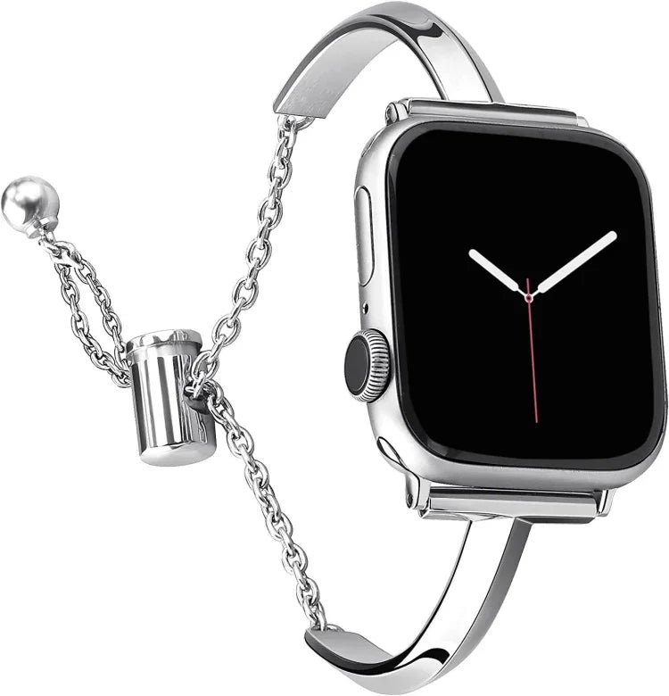 ステンレススチール ブレスレットウォッチバンド、Apple Watch Ultra 49mm / シリーズ 8&7 45mm / SE 2&6&SE&5&4 44mm / 3&2&1 42mm 用、Apple Watch シリーズ 8&7 41mm / SE 2&6&SE&5&4 40mm / 3&2&1 38mm 用