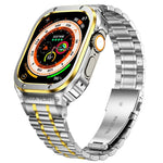メタル一体型ウォッチ保護ケース、Apple Watch シリーズ SE 2025&6&SE&5&4 44mm 用、Apple Watch Ultra 3 / 2 / 1 49mm 用、Apple Watch シリーズ 9 / 8 / 7 45mm 用