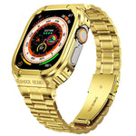 メタル一体型ウォッチ保護ケース、Apple Watch シリーズ SE 2025&6&SE&5&4 44mm 用、Apple Watch Ultra 3 / 2 / 1 49mm 用、Apple Watch シリーズ 9 / 8 / 7 45mm 用