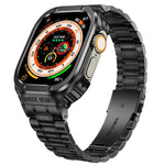 メタル一体型ウォッチ保護ケース、Apple Watch シリーズ SE 2025&6&SE&5&4 44mm 用、Apple Watch Ultra 3 / 2 / 1 49mm 用、Apple Watch シリーズ 9 / 8 / 7 45mm 用