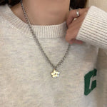 Ladies Alphabet Versatile Titanium Steel Necklace Twist Chain, XL2001, XL1951, XL1400, XL1437, XL2010, XL1505, XL1839, XL1864, XL1502, XL1570, XL1170, XL1459, XL1788, XL1780, XL1946, XL1089, XL1958, XL1983, XL1941, XL1944, XL1090, XL1114, XL1791, XL179...