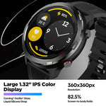 Zeblaze Stratos 2 Lite 1.32インチ IPSスクリーン 5ATM防水 GPSスマートウォッチ、心拍数モニタリング／スポーツモード対応、Stratos 2 Lite