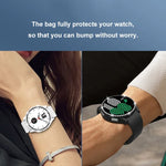 シングルロウダイヤモンドPC＋強化ガラスウォッチケース、Samsung Galaxy Watch5 44mm用