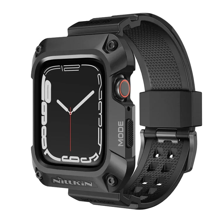 NILLKIN Ruidong シリーズ合金＋TPU一体型ウォッチバンド、Apple Watch シリーズ 8&7 45mm 用
