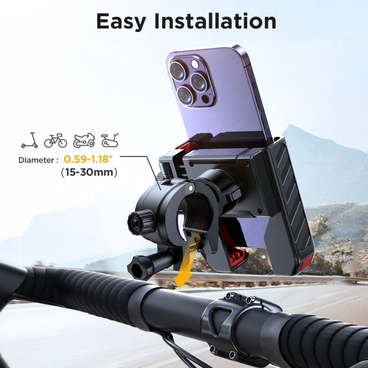 JOYROOM JR-ZS266 自転車ハンドル用スマホマウント 4.7-6.8インチ対応、JR-ZS266
