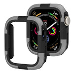 Armor Frame Watch Case, For Apple Watch Series 9 / 8 / 7 41mm, For Apple Watch Series SE 2&6&SE&5&4 44mm, For Apple Watch Series 9 / 8 / 7 45mm, For Apple Watch Ultra 3 / 2 / 1 49mm, For Apple Watch Series SE 2&6&SE&5&4 40mm