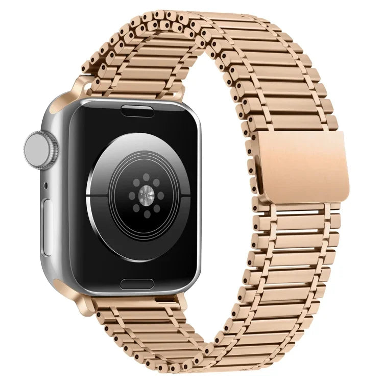 チェーンマグネットステンレススチールウォッチバンド、Apple Watch シリーズ 8&7 41mm / SE 2&6&SE&5&4 40mm / 3&2&1 38mm 用、Apple Watch Ultra 49mm / シリーズ 8&7 45mm / SE 2&6&SE&5&4 44mm / 3&2&1 42mm 用