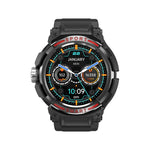 OVISEN GT100 1.39インチ TFTスクリーン 2in1 Bluetoothヘッドセットスマートウォッチ、血中酸素モニタリング／Bluetooth音楽対応