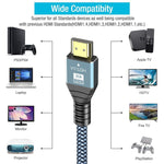 HDMI 2.0バージョン4K 60Hz HDケーブル、1m、2m、3m、5m