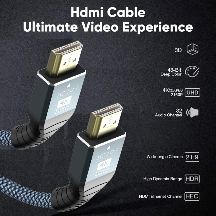 HDMI 2.0バージョン4K 60Hz HDケーブル、1m、2m、3m、5m
